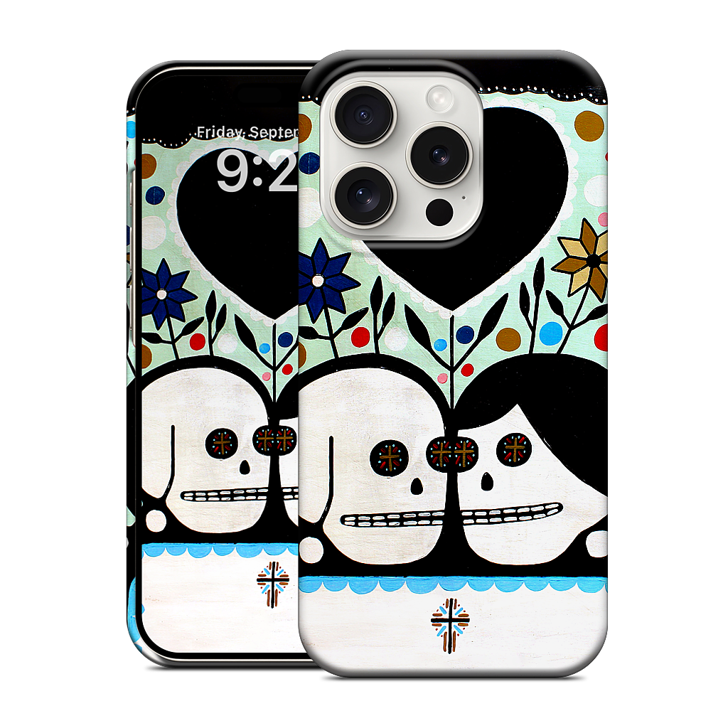 In The Garden With My Love iPhone Case
