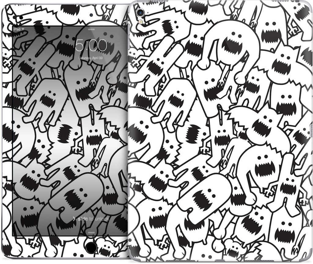 Monster Collage iPad Skin