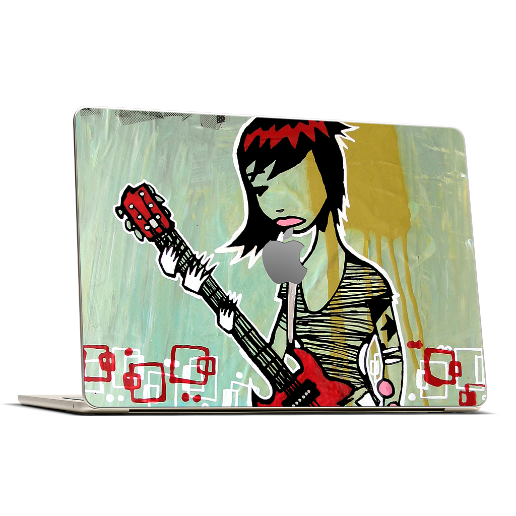 Guitar Hero MacBook Skin