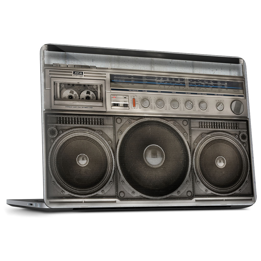 Boombox Dell Laptop Skin