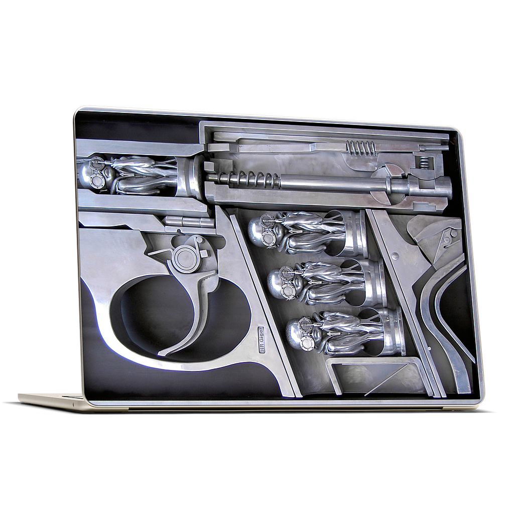 Birthmachine MacBook Skin