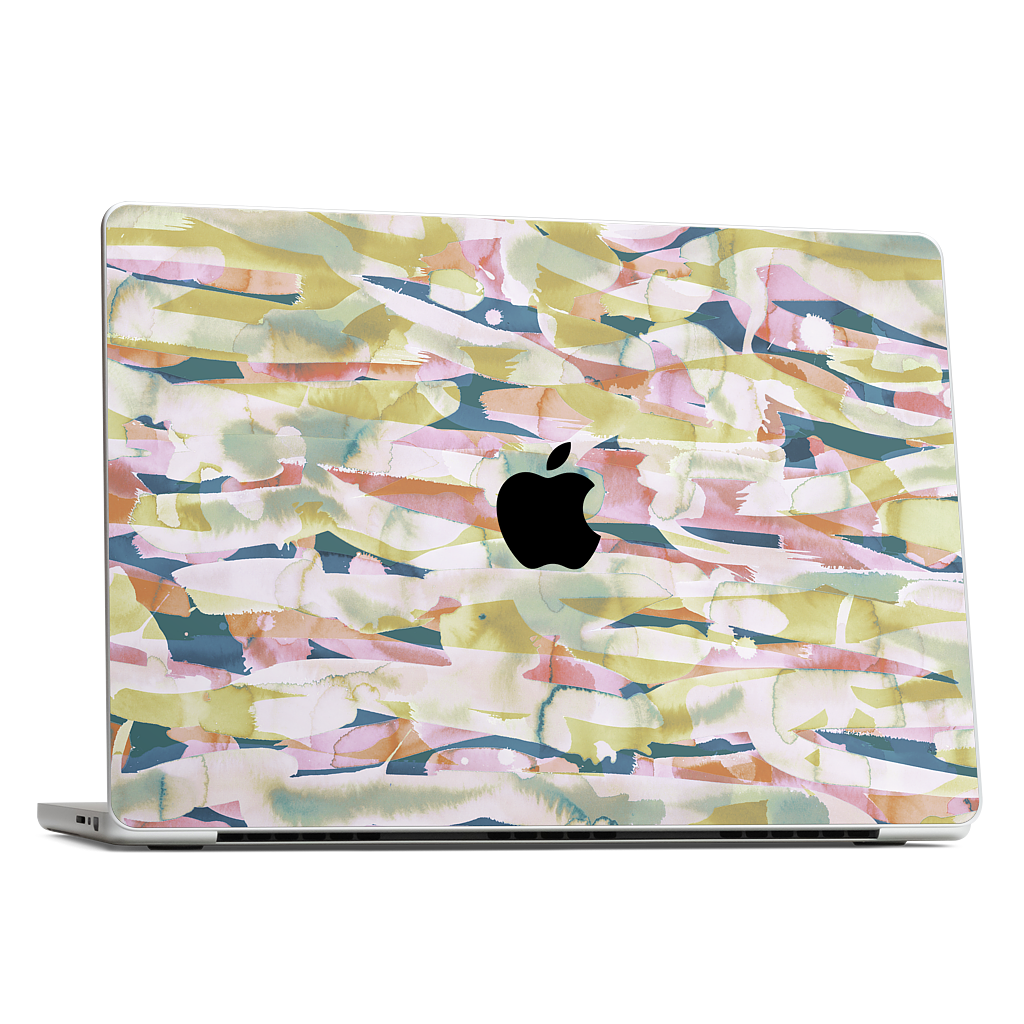 Watercolor Pastiche MacBook Skin
