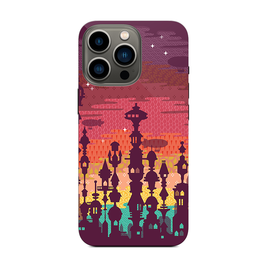 Meet Me After Sunset iPhone Skin