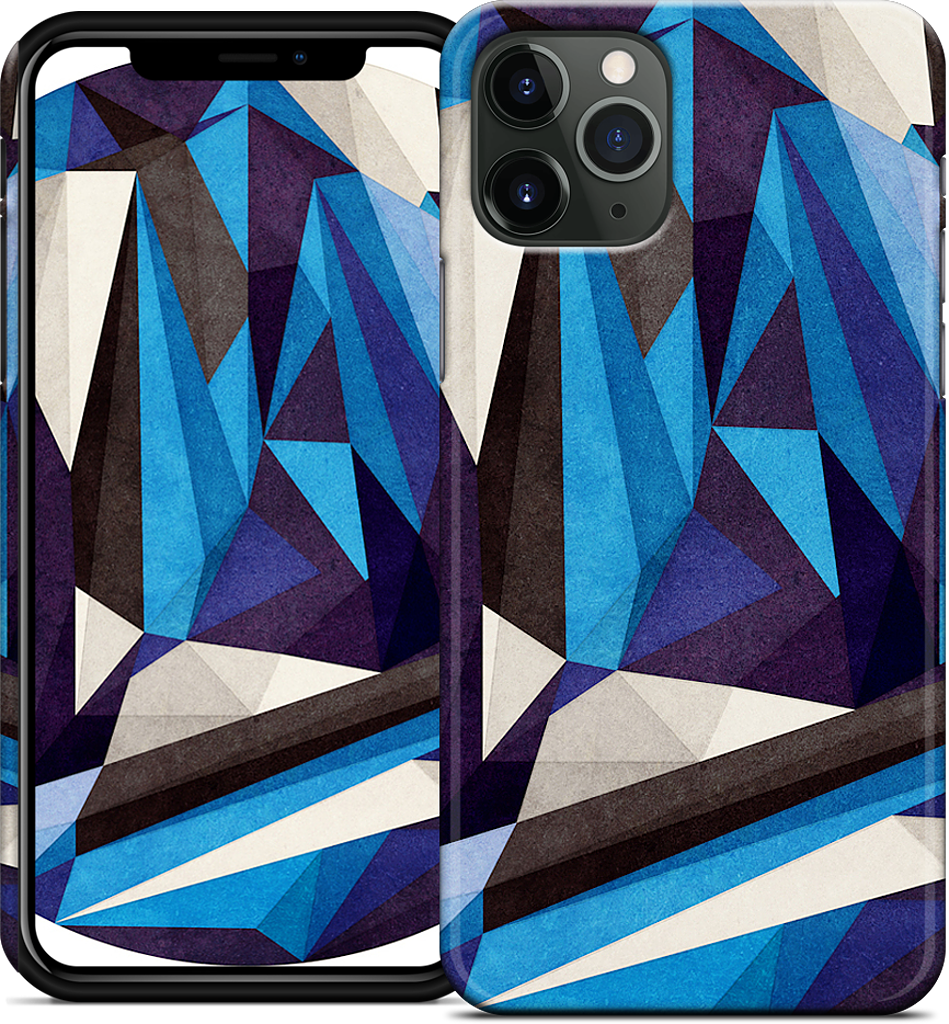 Blue Something iPhone Case