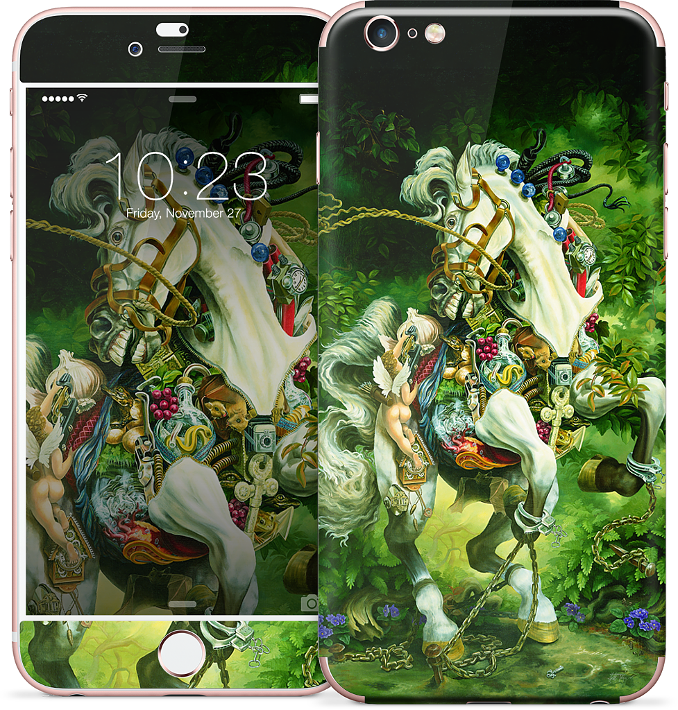Knee-Jerk Reaction iPhone Skin