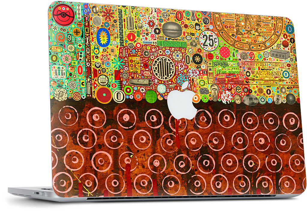 Percolations MacBook Skin