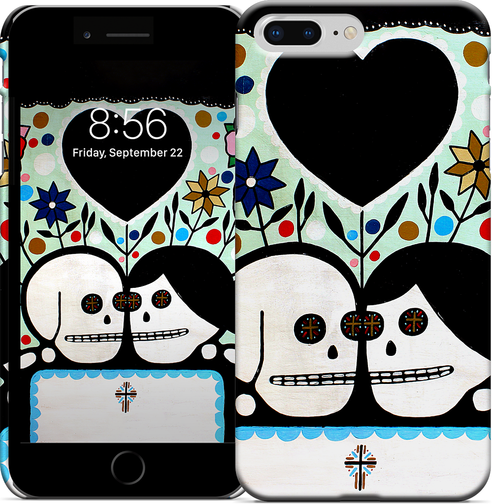 In The Garden With My Love iPhone Case