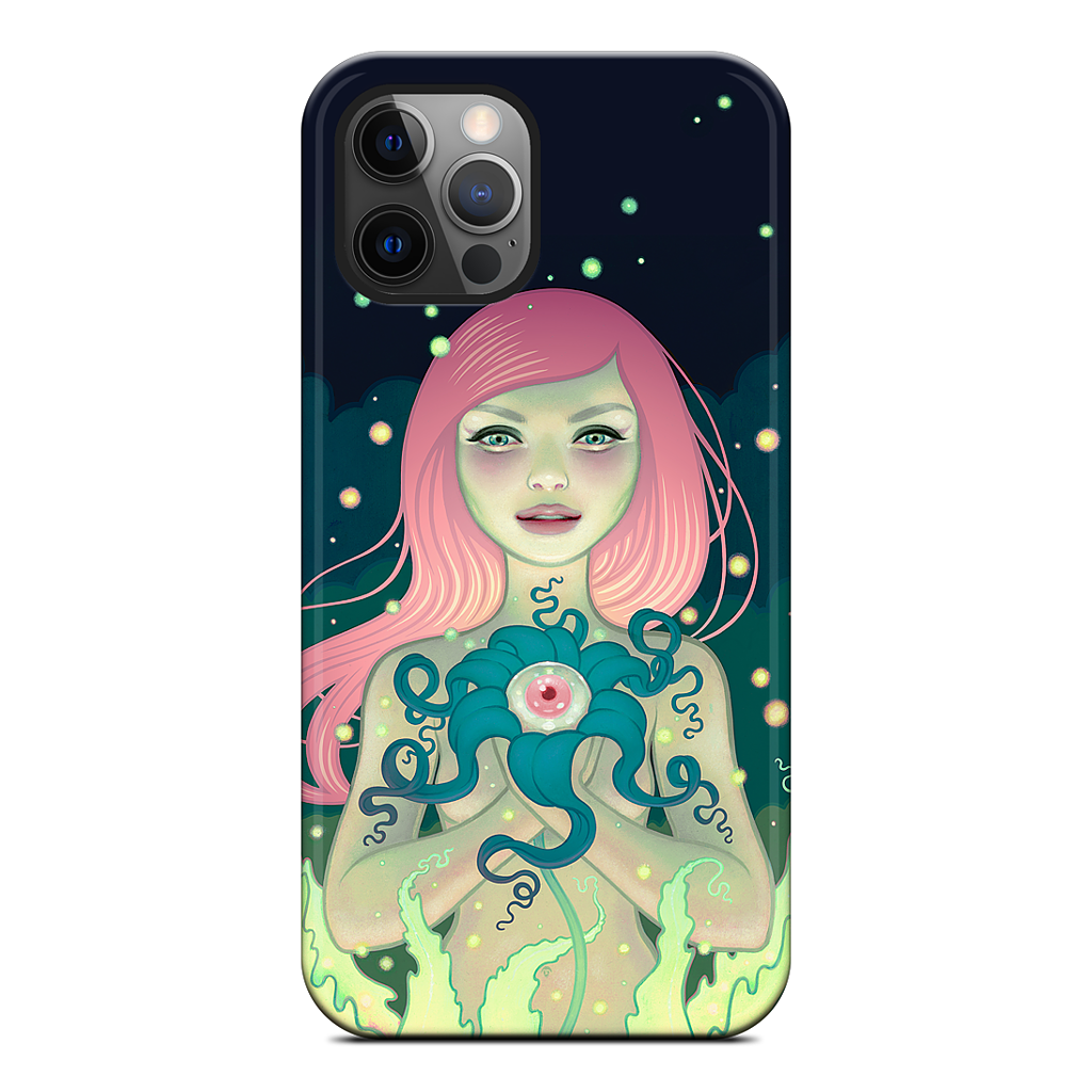 Midnight Bloom iPhone Case