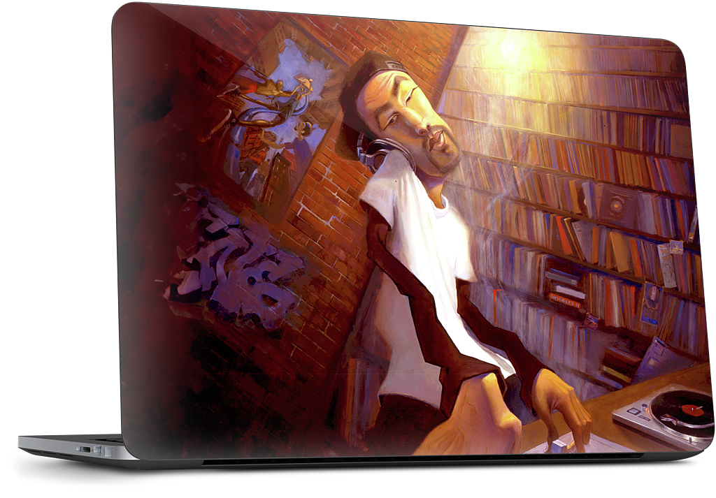 The DJ Dell Laptop Skin