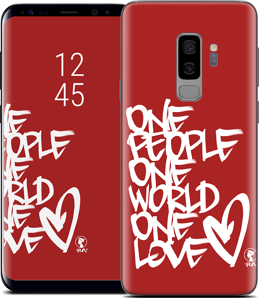 One People, One World, One Love Samsung Skin