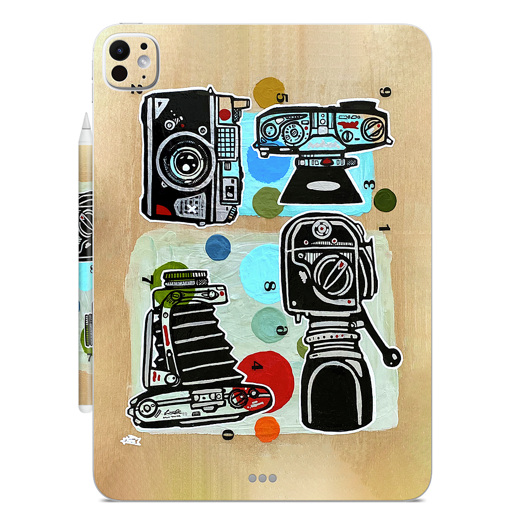 Watch It Happen iPad Skin
