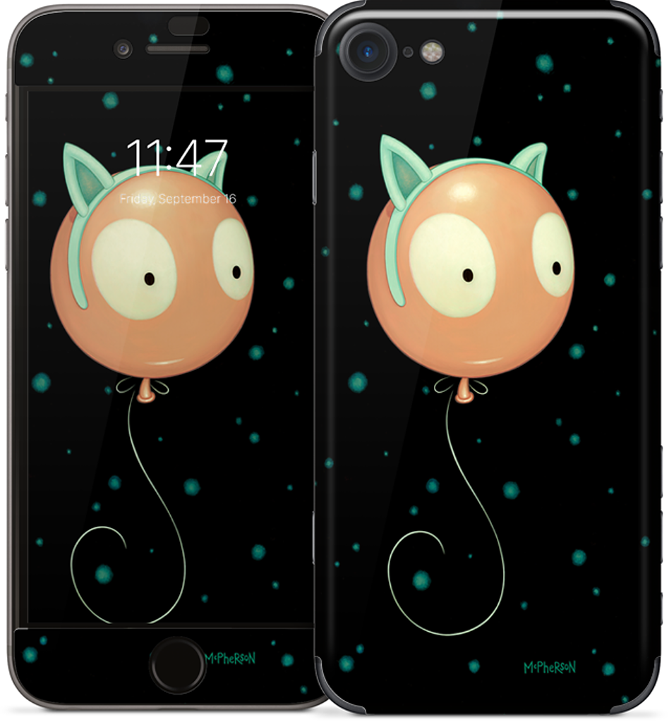 Wiggle Kitty iPhone Skin