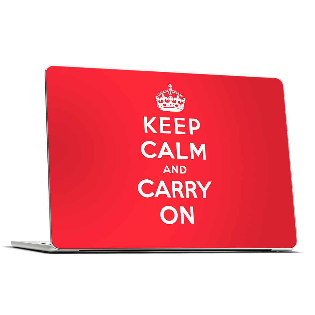 Keep Calm MacBook Skin