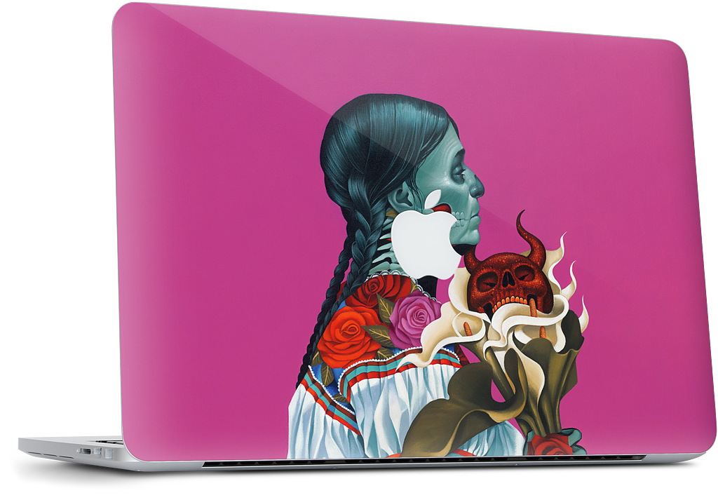 Rosa MacBook Skin