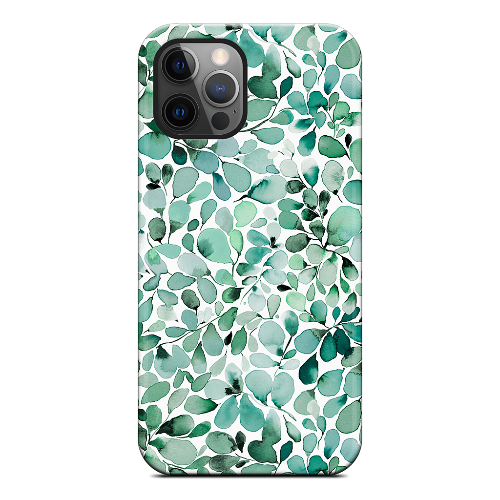 Eucalyptus Leafy Green iPhone Case
