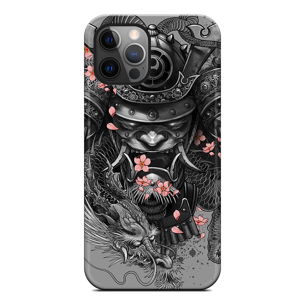 Samurai Dragon iPhone Case