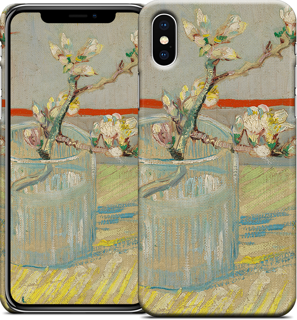 Spring of Flowering Almond in a Glass iPhone Case