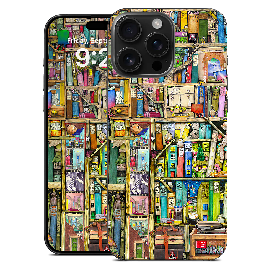 Bookshelf 2c iPhone Skin