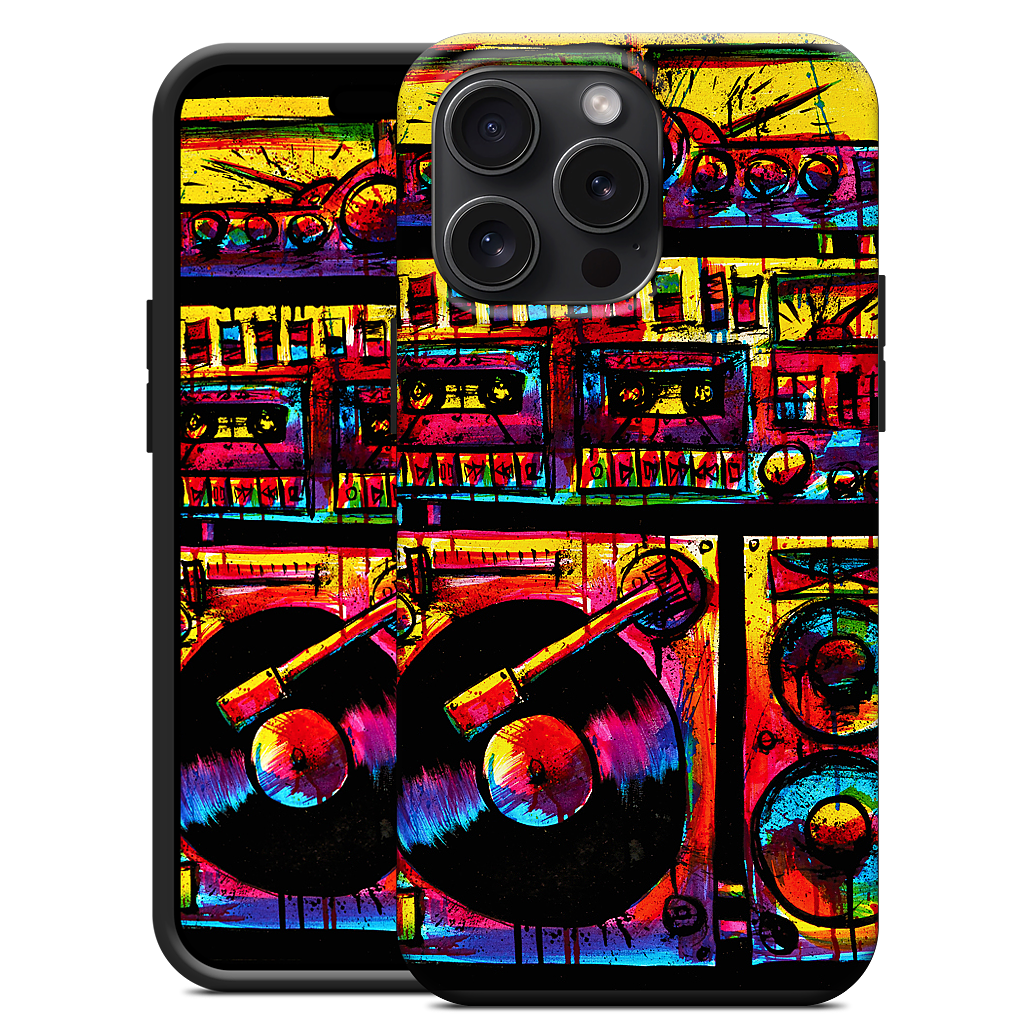 Stereo Stack 1 iPhone Case