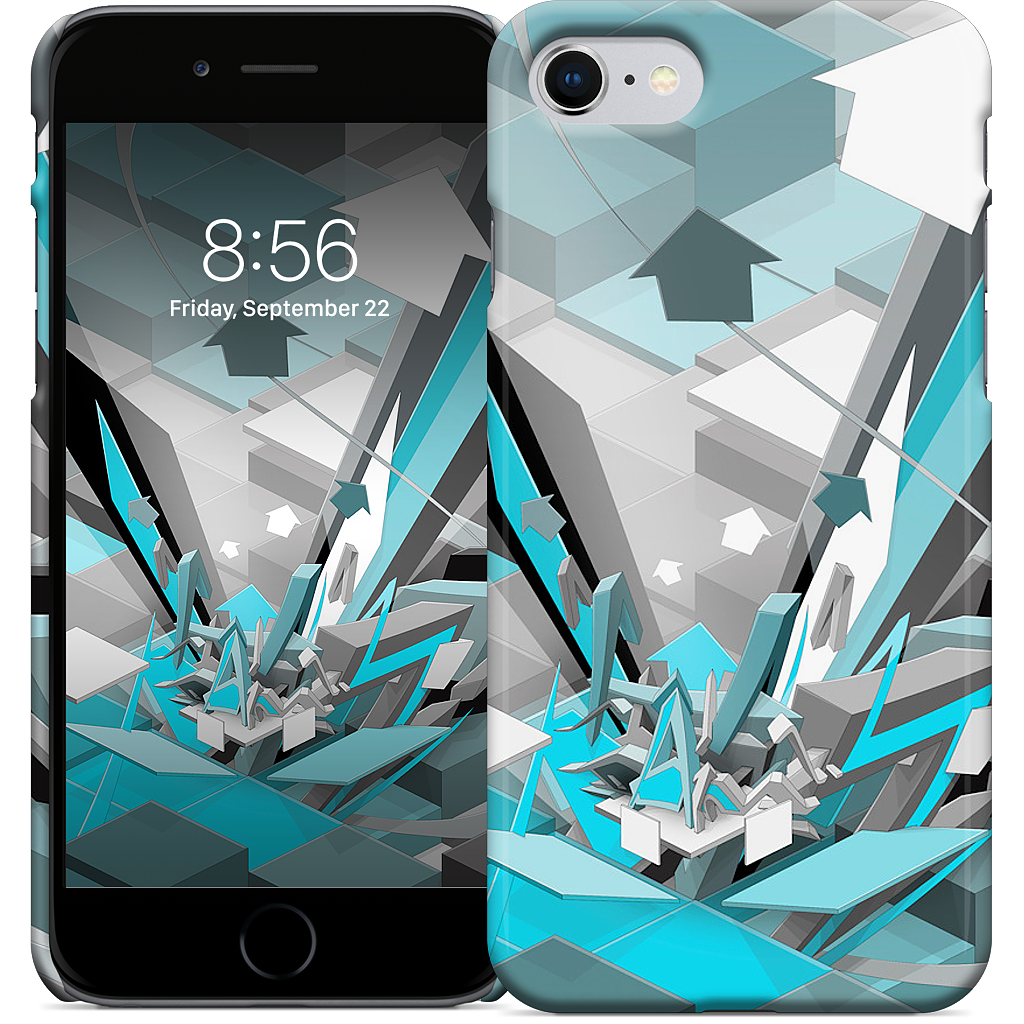Up and Around iPhone Case