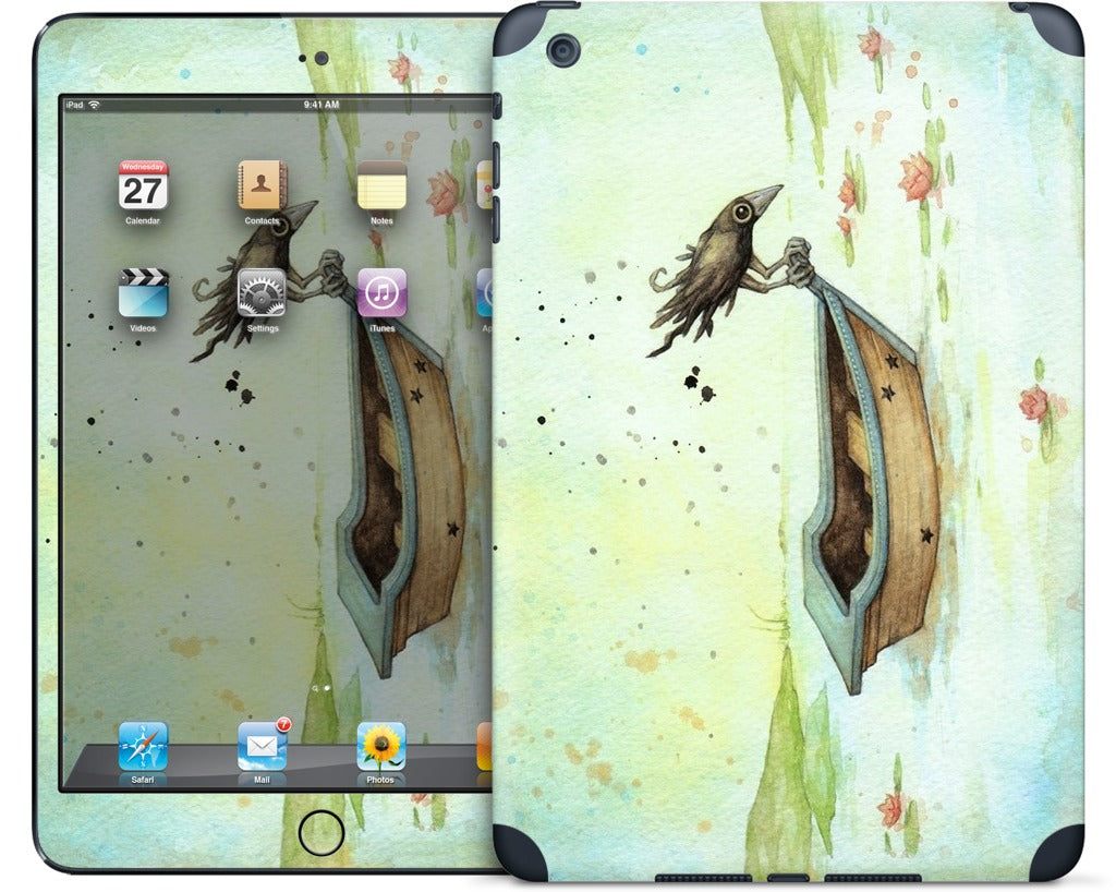 On A Boat iPad Skin