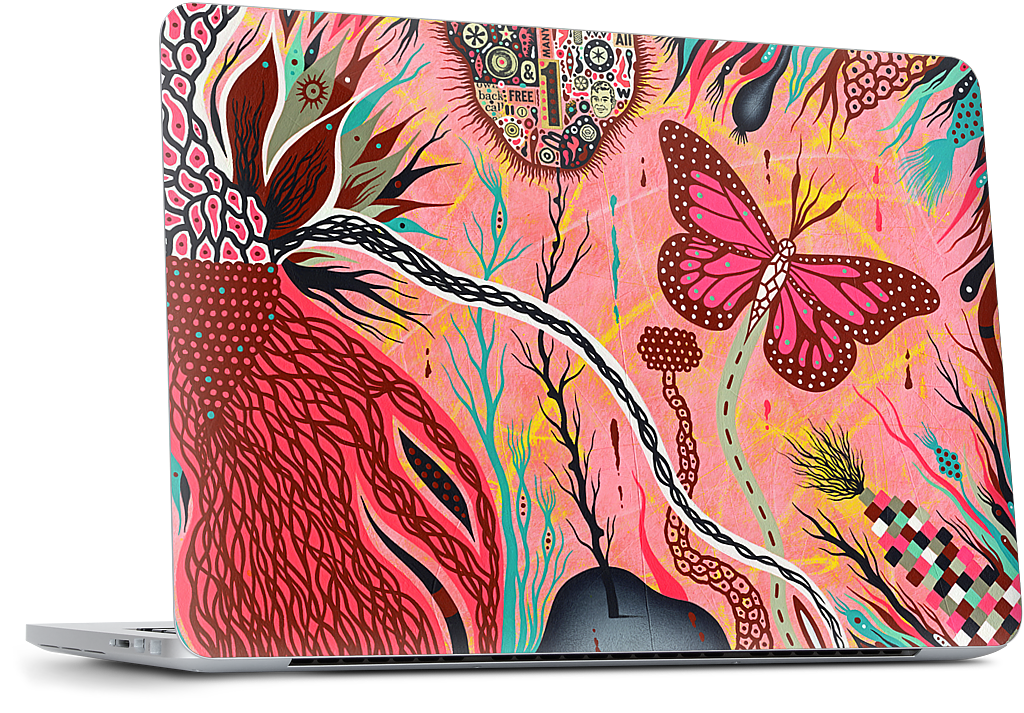 The Pink Opaque MacBook Skin