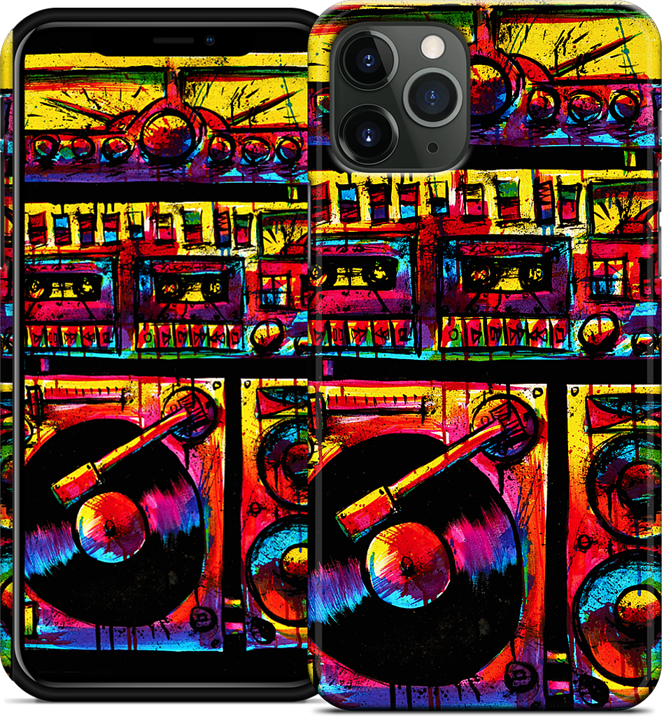 Stereo Stack 1 iPhone Case