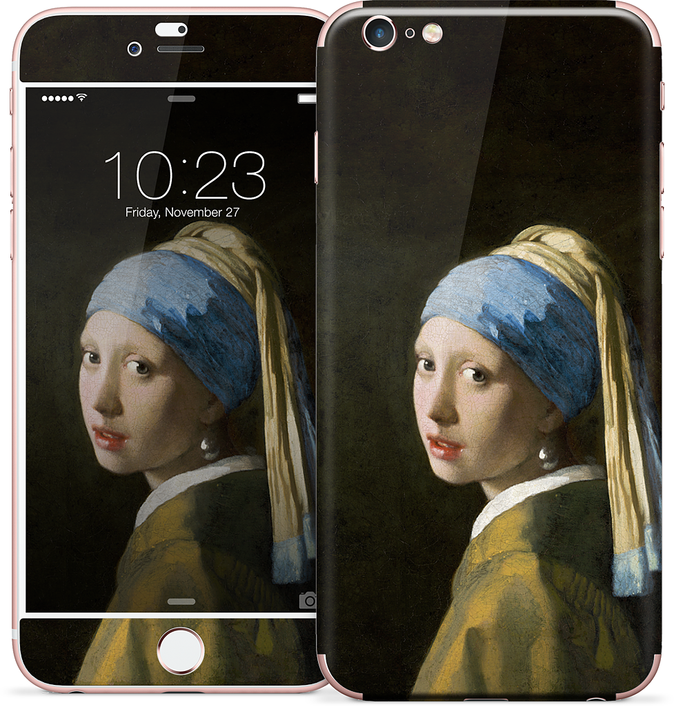 Girl with a Pearl Earring iPhone Skin