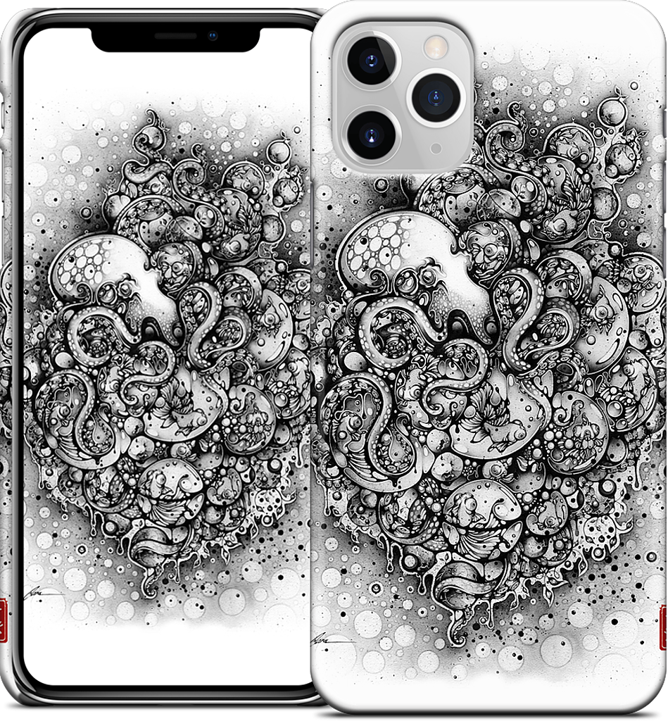 A Curious Embrace iPhone Case