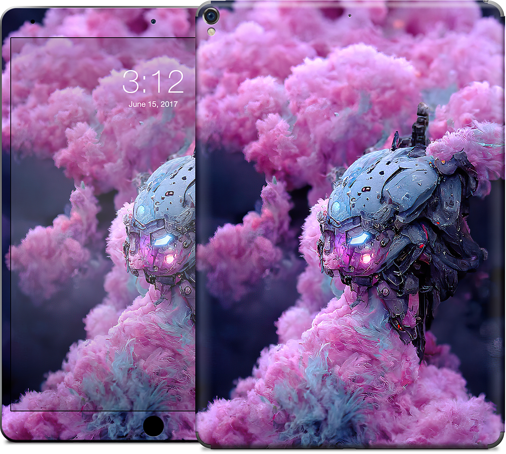 Cotton Candy Mechs iPad Skin