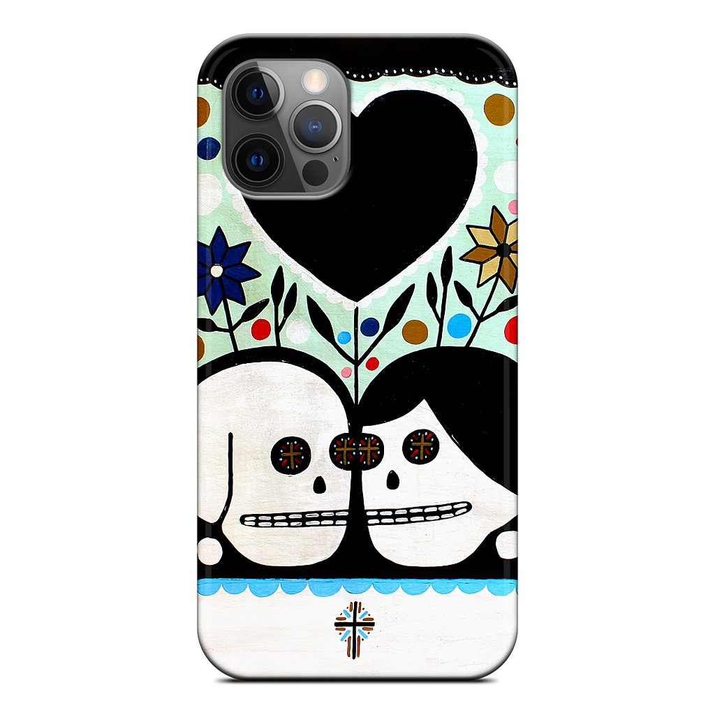 In The Garden With My Love iPhone Case