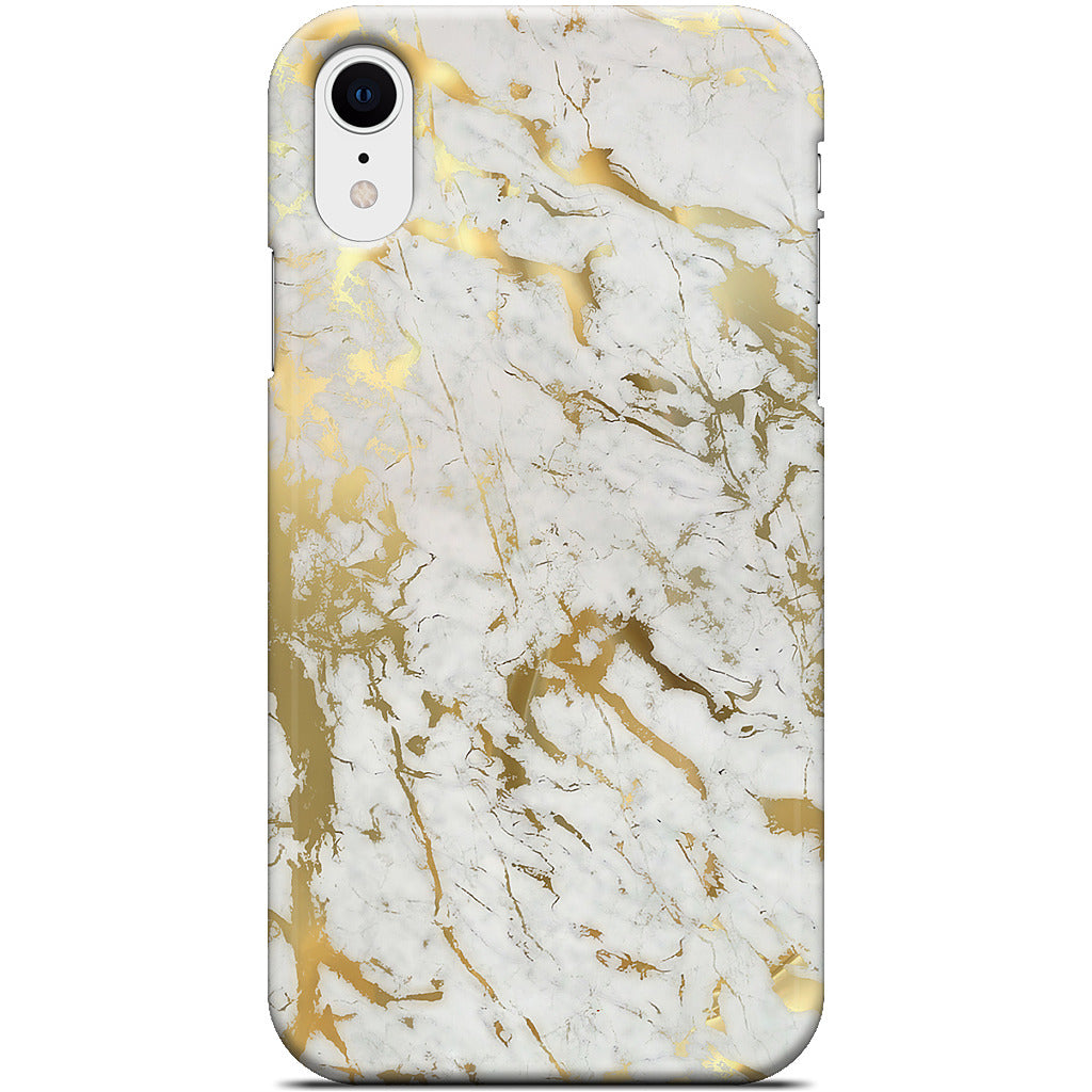 Gold Marble iPhone Case