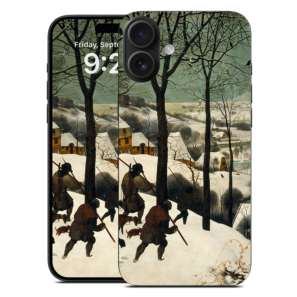 Hunters in the Snow iPhone Skin