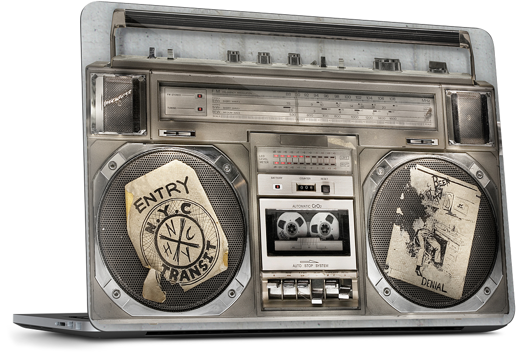 Boombox II Dell Laptop Skin