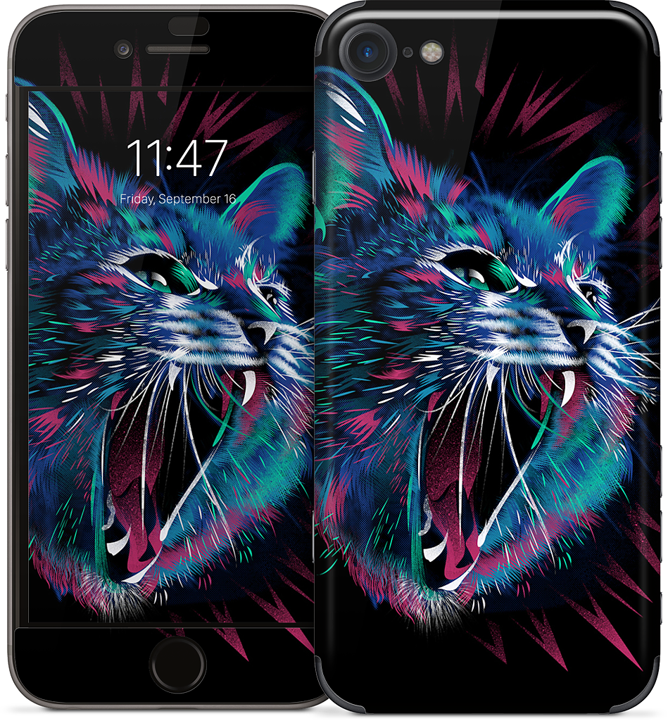 WILD CAT iPhone Skin