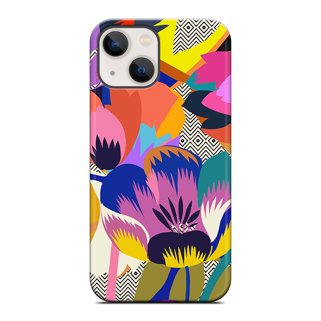 Among the Spring Flowers iPhone Case