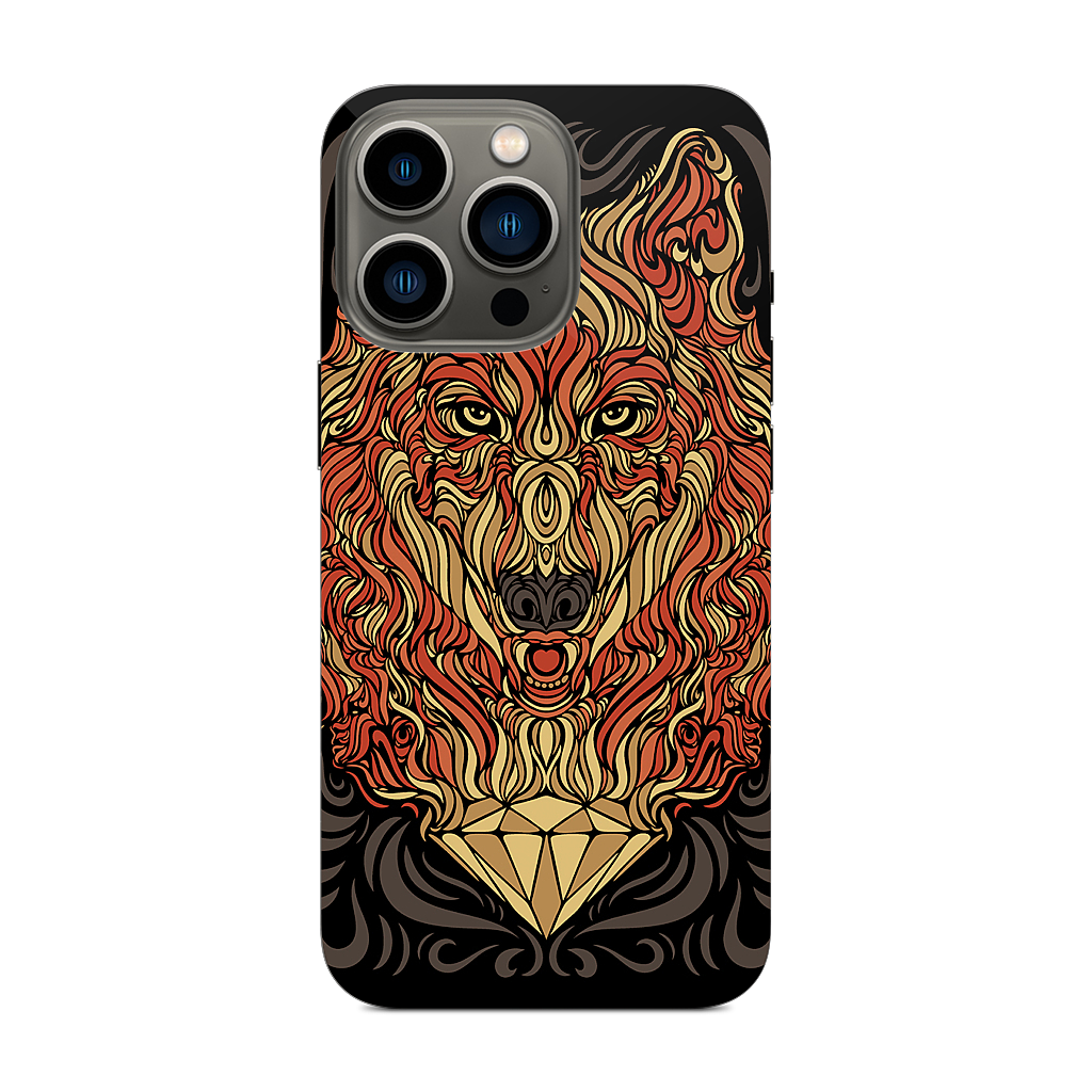 The Lone Wolf iPhone Skin