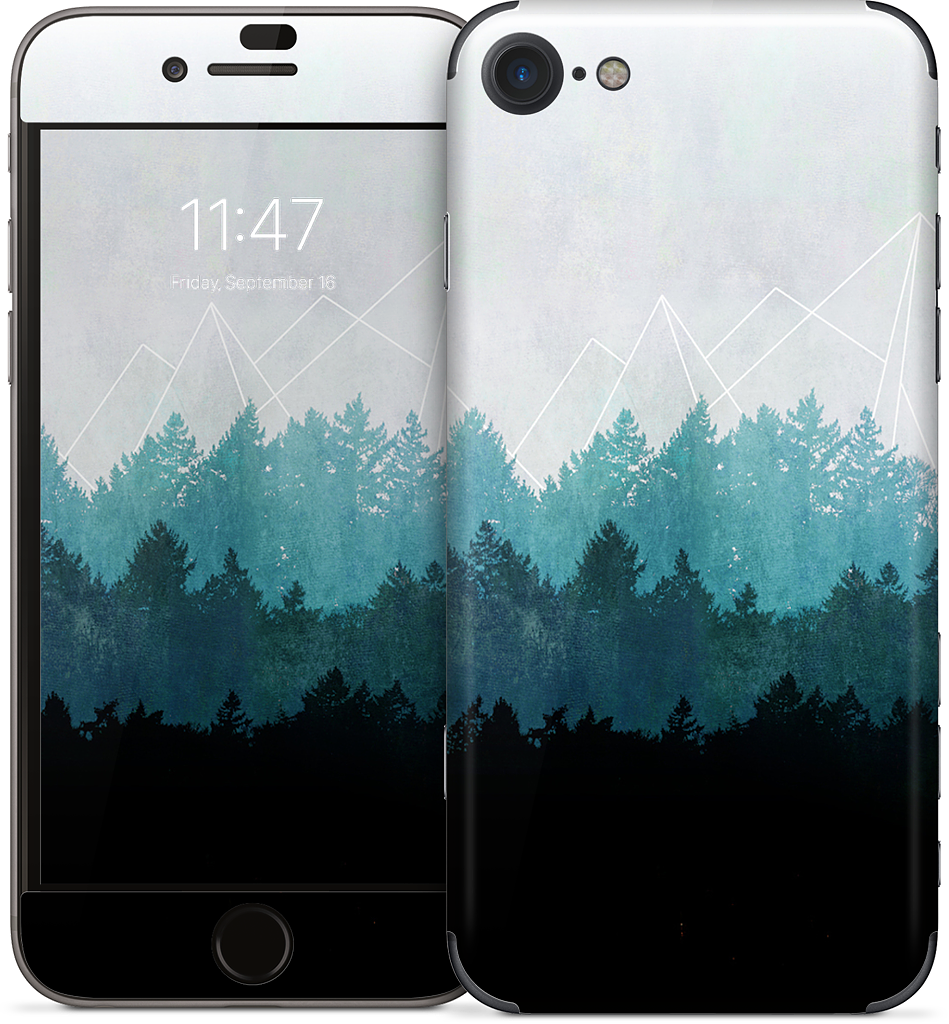 Woods Abstract iPhone Skin