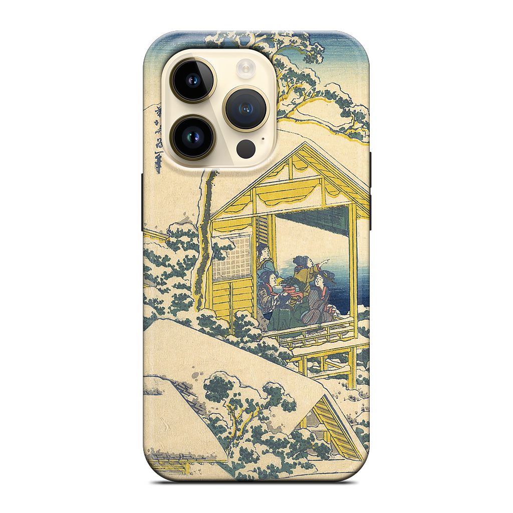 Morning After the Snow at Koishikawa in Edo (Koishikawa yuki no ashita) iPhone Case