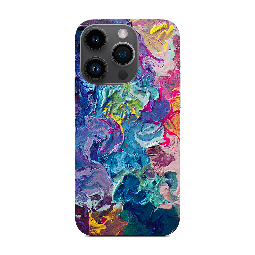 Rainbow Flow Abstract iPhone Skin