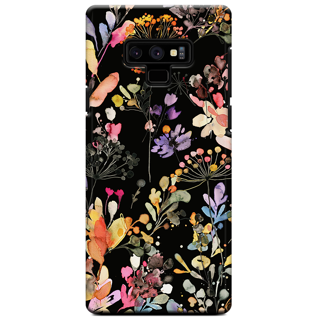 Wild Grasses (Black) Samsung Case