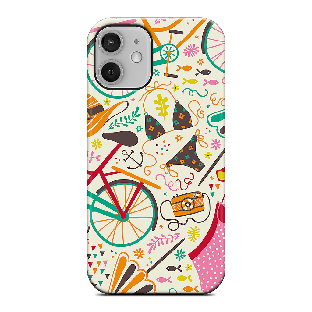 Seaside Cycle iPhone Case