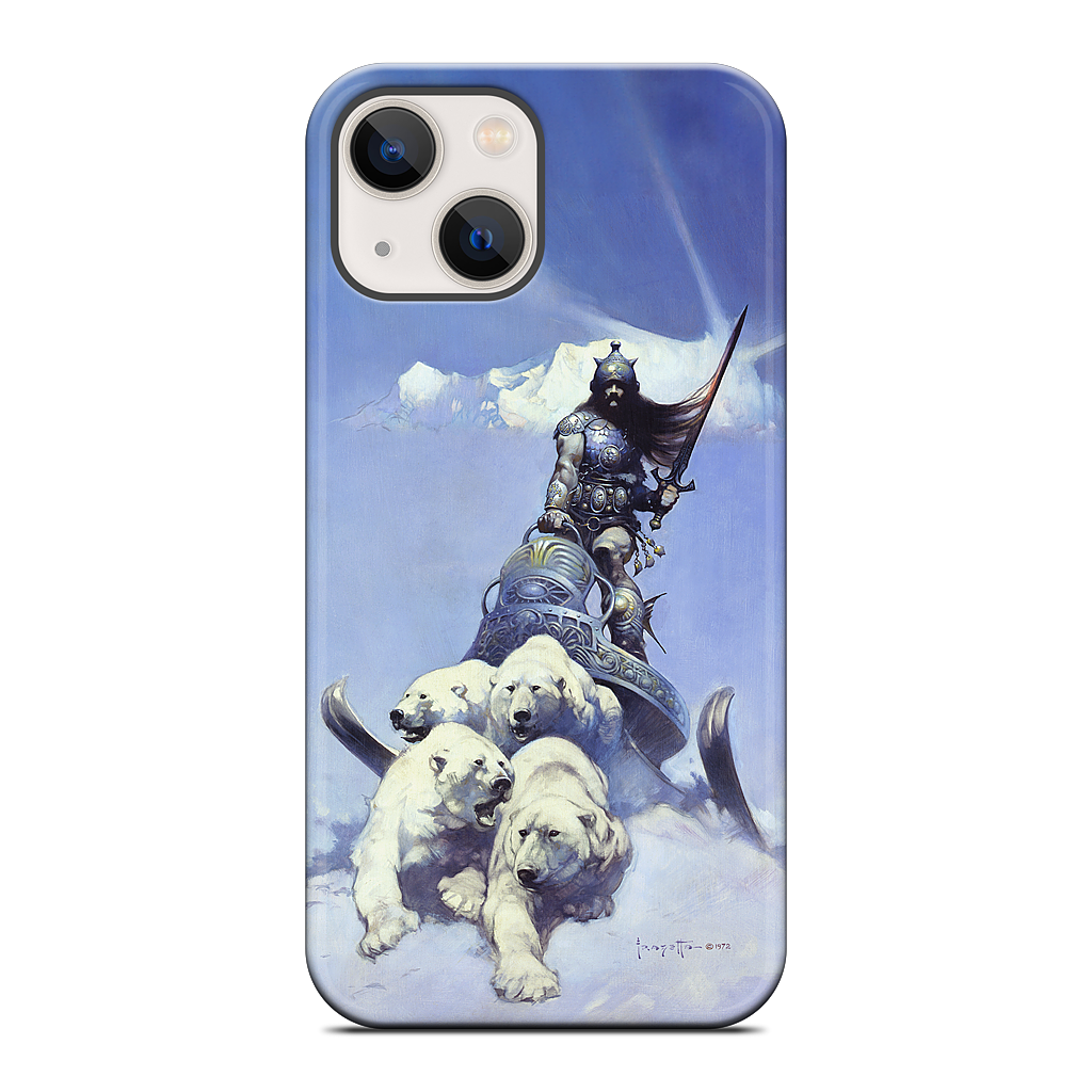 Silver Warrior iPhone Case