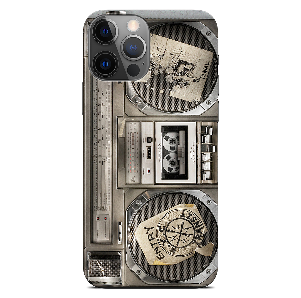 Boombox II iPhone Skin