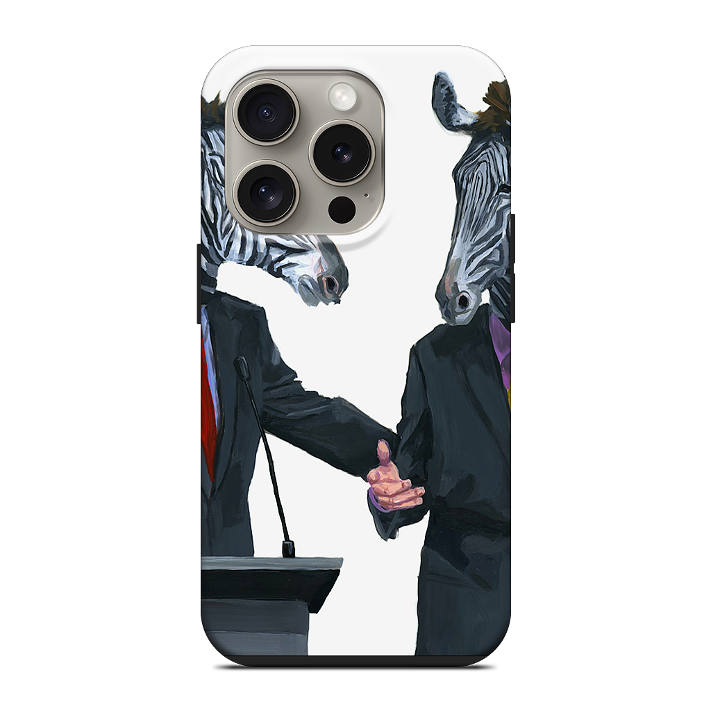 Education, The Commerce And Let's See... iPhone Case