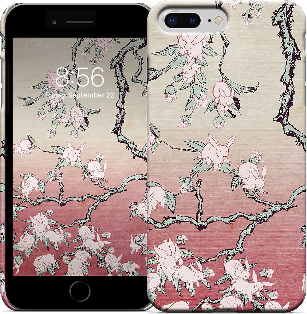 Bunny Blossom iPhone Case