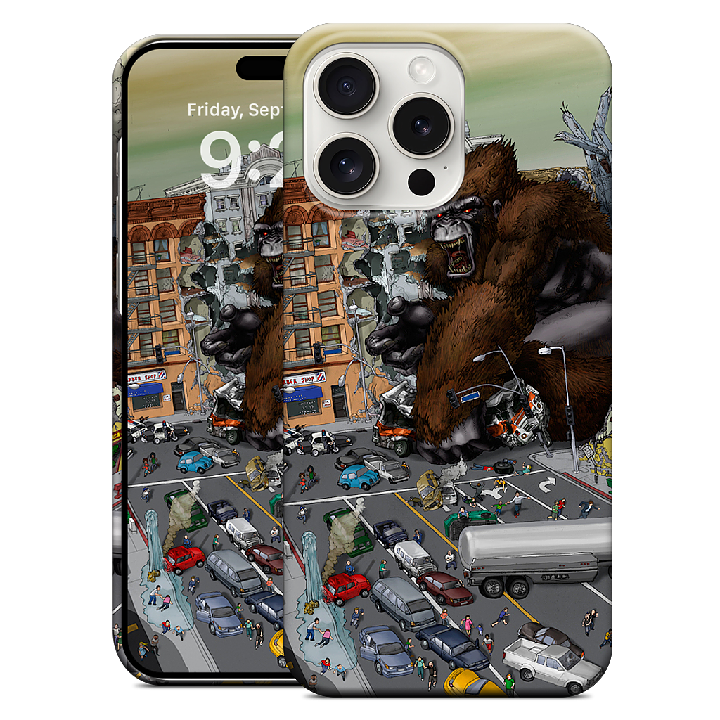 War Of The Monsters iPhone Case