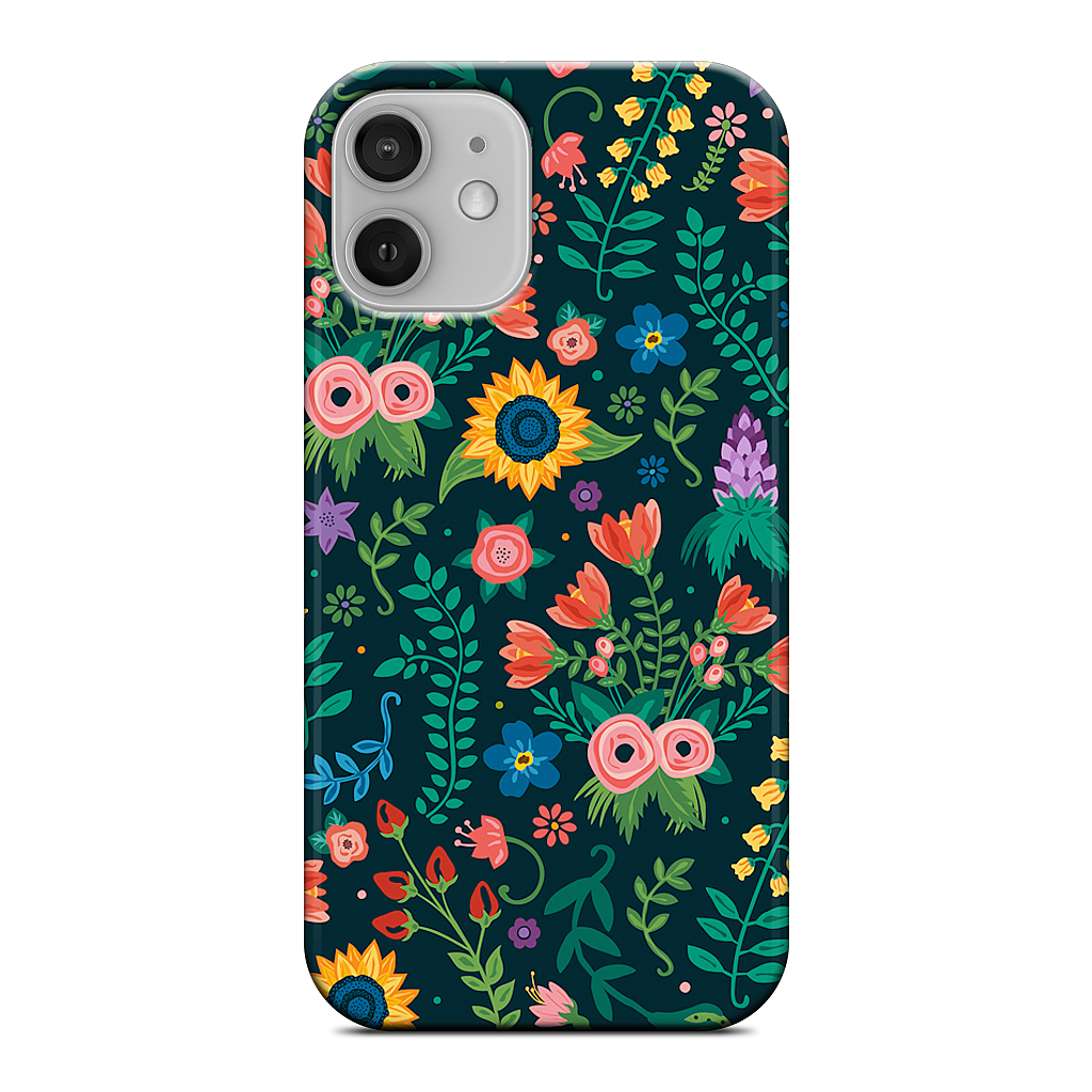 Floral Heart iPhone Case