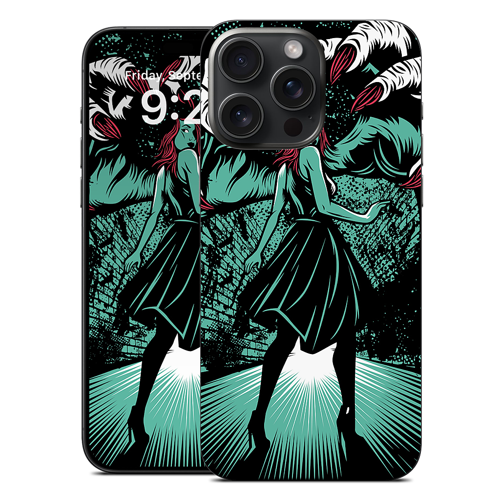 Molly vs The Zombie iPhone Skin