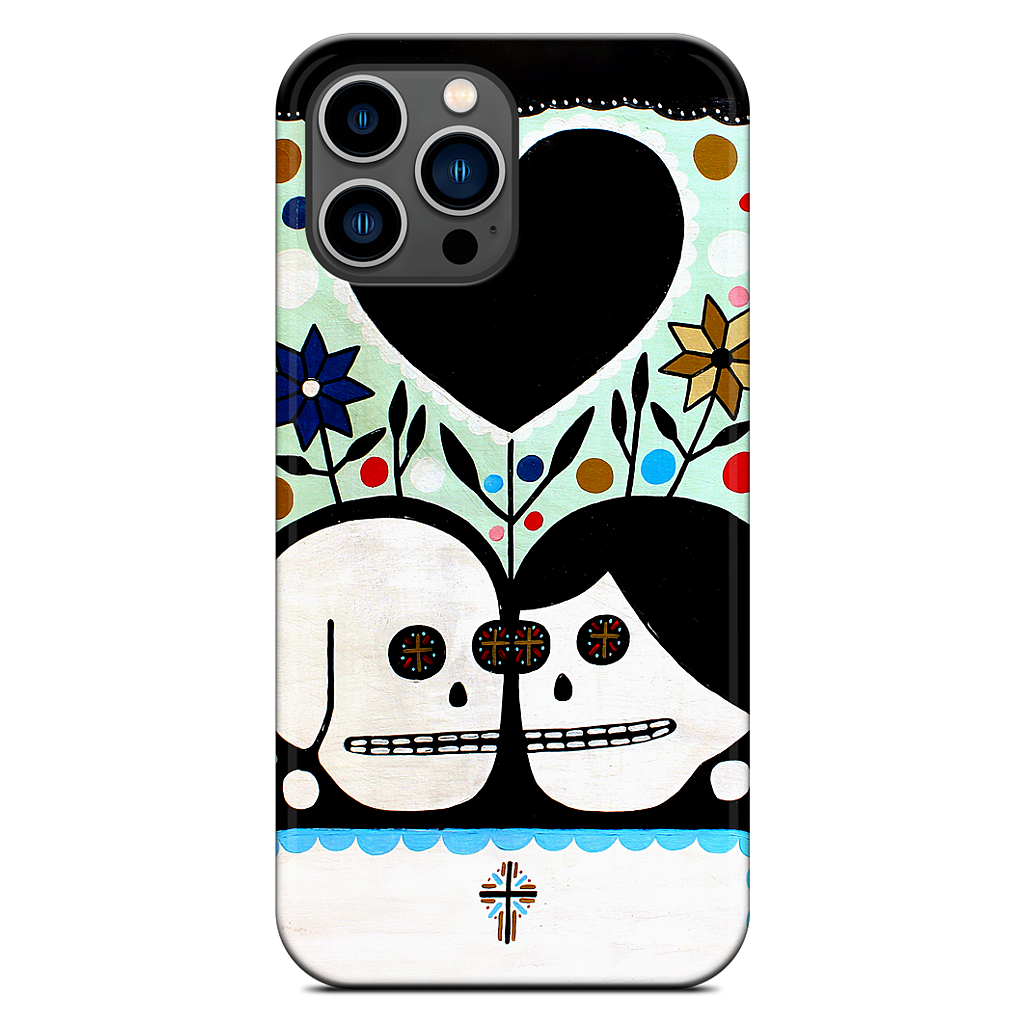 In The Garden With My Love iPhone Case
